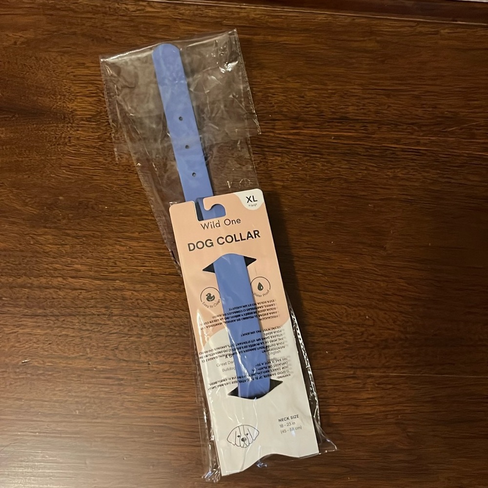 XL Wild One dog collar